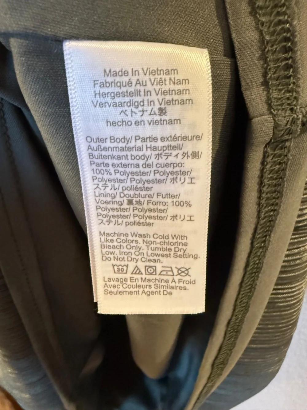 J.Crew Factory Plissé Shell Top - Olive Green, Size L